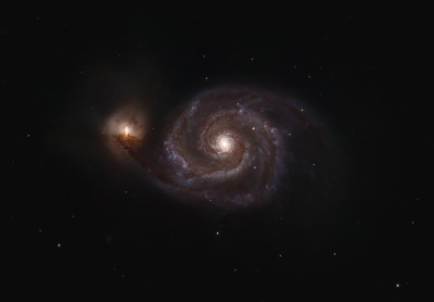 M51 - The Whirlpool Galaxy - Astrophotography