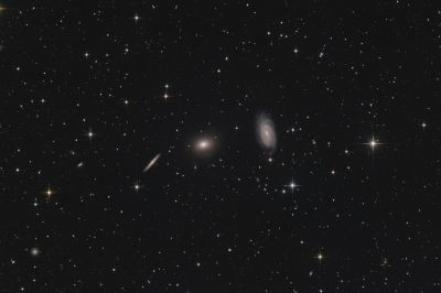 The Dragon's Triplet (NGC5981, NGC5982, NGC5985) - Astrophotography