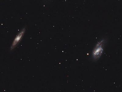 M65 и М66 - астрофотография