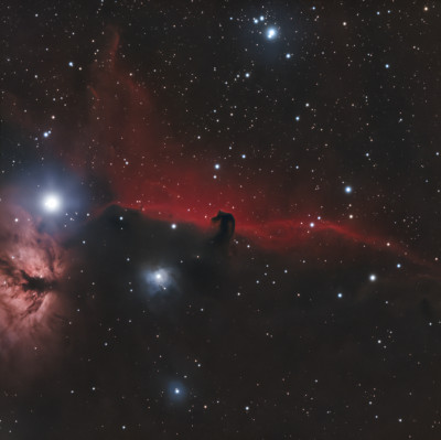 Sh2-277 Horsehead Nebula HaRGB - Astrophotography