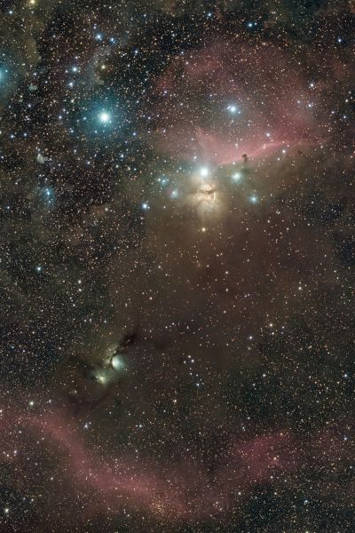 Flame and Shadow of Orion