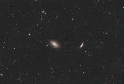 M81 Галактика Боде и M82 Галактика Сигара 