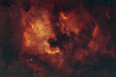 NGC 7000 Северная Америка и Пеликан