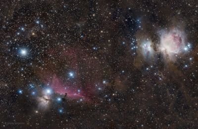 Orion. Mosaic 2x2 - астрофотография