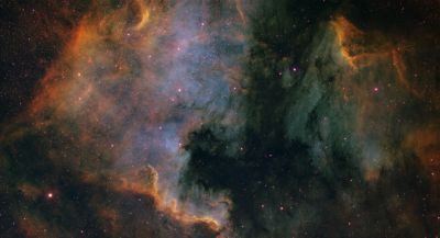 NGC7000 В палитре SHO Hubble 2012