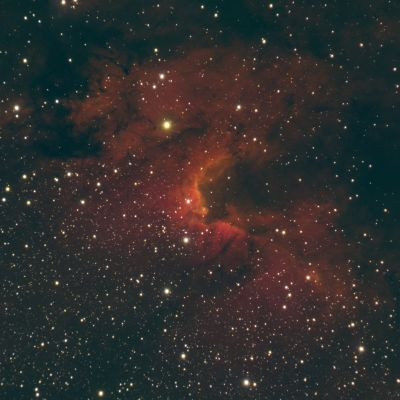 The Sh2-155 (Cave) Nebula in Cepheus - Astrophotography