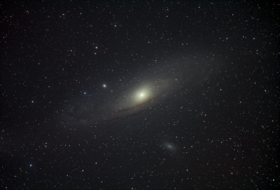 M31. Галактика Андромеда. Тест нового 72ED DS-Pro меж облаков!)! - астрофотография