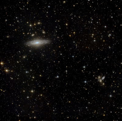 NGC 7331,сверхновая SN 2025rbs и "Квинтет Стефана" 