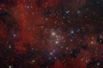 Open cluster NGC 6910 in Cygnus. - Astrophotography