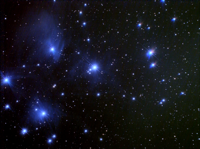 M45 Pleaides - астрофотография