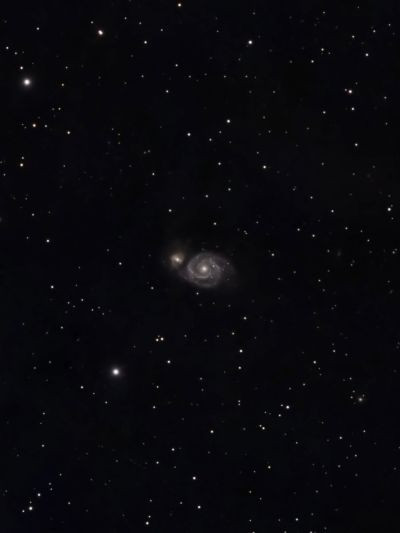 М51 (Водоворот, NGC 5194). 21.04.2026