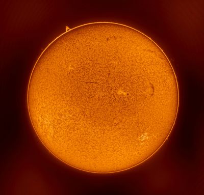 Хромосфера Солнца 18.08.2022 - астрофотография