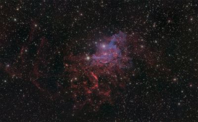 IC405 - Flaming Star Nebula
