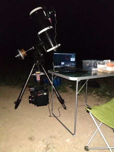 Мой астросетап в работе