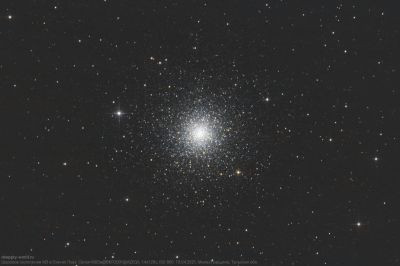 Globular cluster M3 in Canes Venatici - Astrophotography