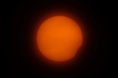 Солнечное частичное затмение