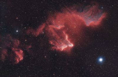 IC63 «Призрак Кассиопеи»