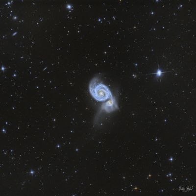 M51 Whirlpool galaxy