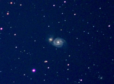 M51 - The Whirlpool Galaxy - Astrophotography