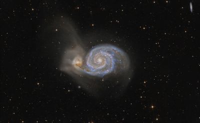 M51 - The Whirlpool Galaxy (Галактика Водоворот)