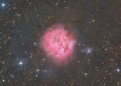 The Cocoon Nebula (Cocoon Nebula, IC5146, Caldwell 19) in (Ha+R)RGB - Astrophotography