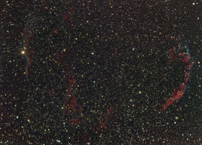 NGC 6992 и 6960 - астрофотография