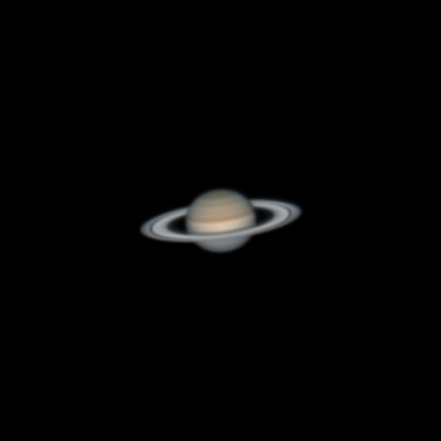 Первый Сатурн в сезоне 2022 года - астрофотография