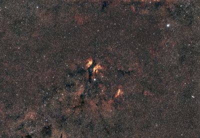 Туманности вокруг звёзды &quot;Садр&quot;