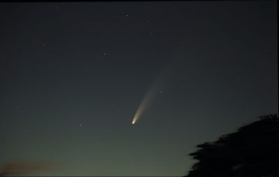 Комета C/2020 F3 NEOWISE 11.07.2020 00:41 МСК - астрофотография