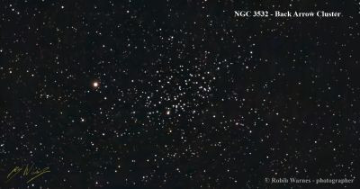 NGC 3532 - Black Arrow Cluster - Astrophotography