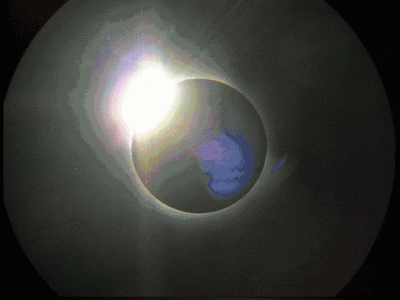 Анимация полной фазы затмения 2008г.