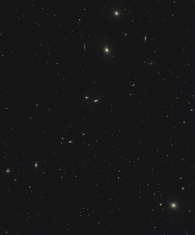 Markarian's Chain - Astrophotography