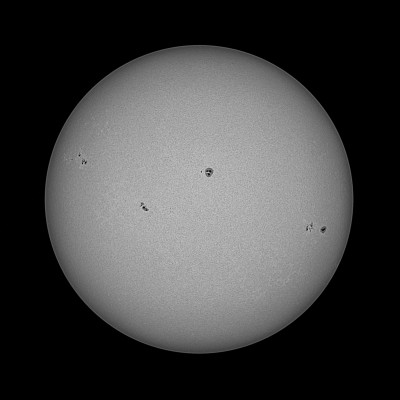 Активное Солнце с группами пятен 25.07.2026 - Astrophotography