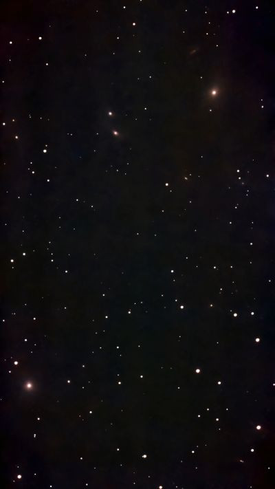 Galaxy cluster around M86 and M87 - Astrophotography