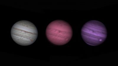 Юпитер коллаж - астрофотография