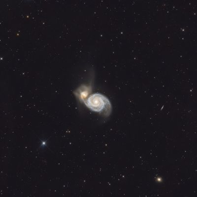 M51, NGC5195