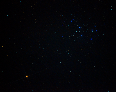 • Марс и М45 в соединении •