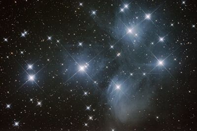Плеяды (M45) - астрофотография