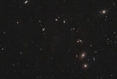 Цепочка Маркаряна, RASA 8", 3.5 hrs (no filter) - Astrophotography
