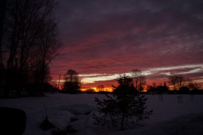 Утро в деревне