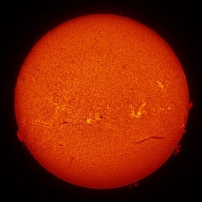 Sun in H-alpha
