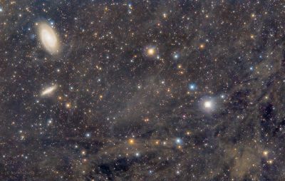Galaxies in The Ursa Major - астрофотография