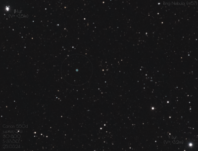 Ring nebula m57