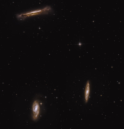 Leo Triplet - Astrophotography