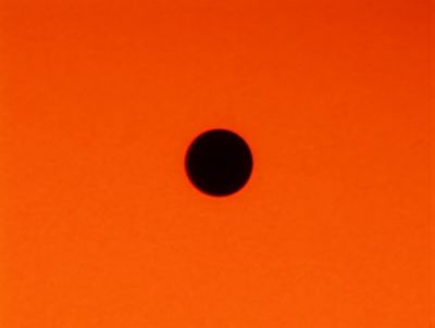 Sun and Venus, 6 june 2012, 7:39