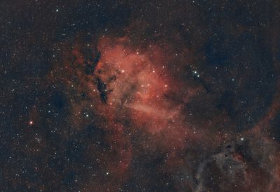 SH 2-132 (The Lion Nebula) туманность Лев