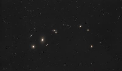 Markarian's Chain - Astrophotography