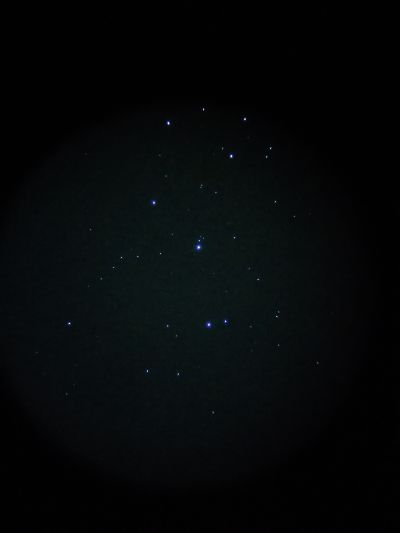 Рассеянное скопление M45 "Плеяды" в Тельце - астрофотография