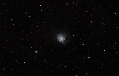 M101 Pinwheel Galaxy, RASA 8", 4.5 hrs