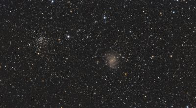 Caldwell 12 Fireworks and NGC 6939 - Astrophotography